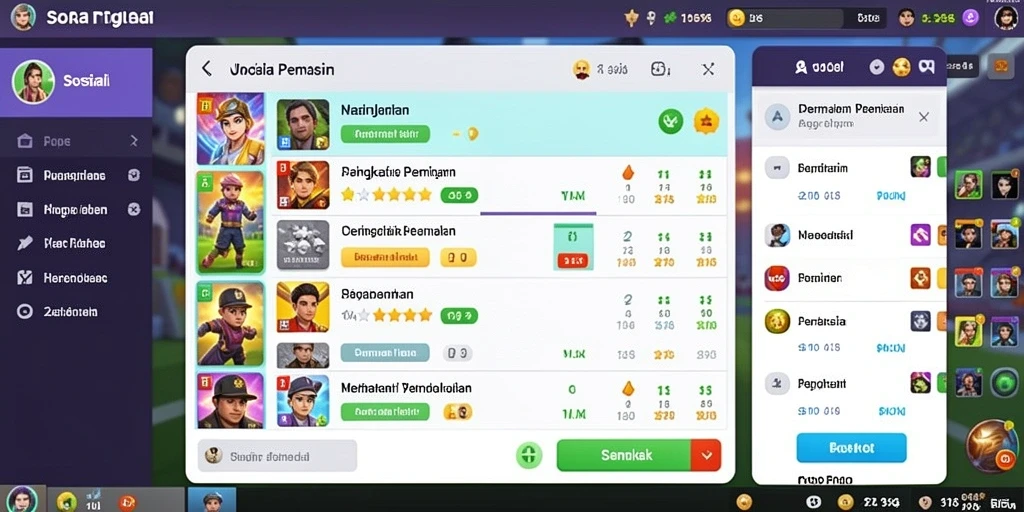 Pengalaman bermain yang imersif.