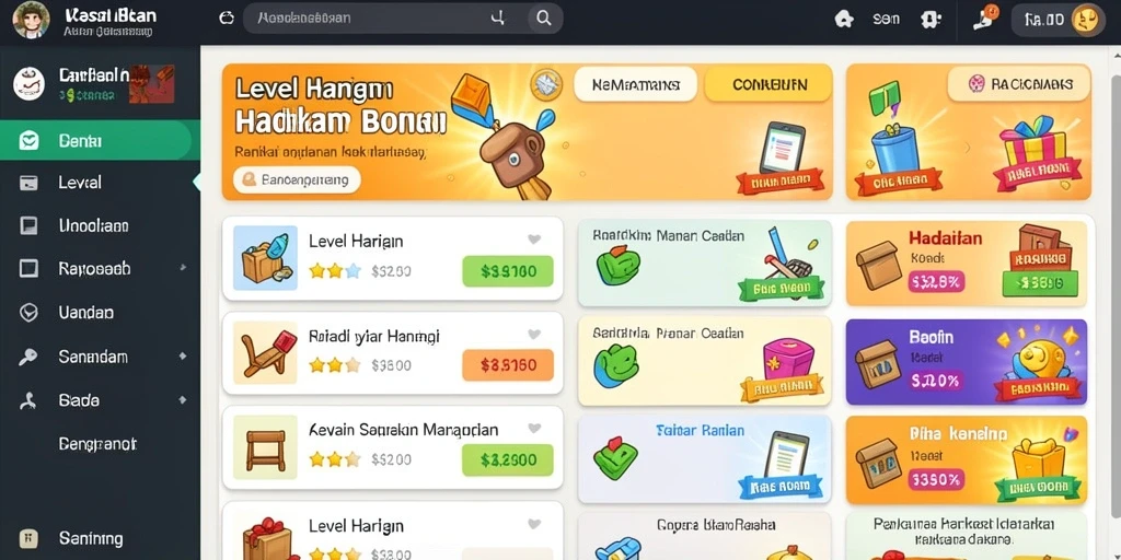 Level yang penuh tantangan dan kejutan.
