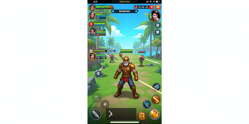 Karakter unik dengan kemampuan spesial di game.