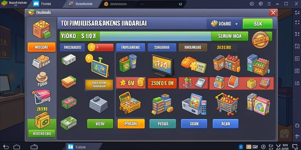 Fitur upgrade karakter yang menarik dan mudah dipahami.