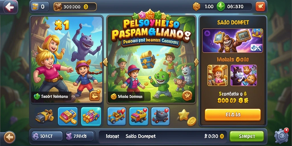 Screenshot menunjukkan grafis yang mengesankan dan detail.