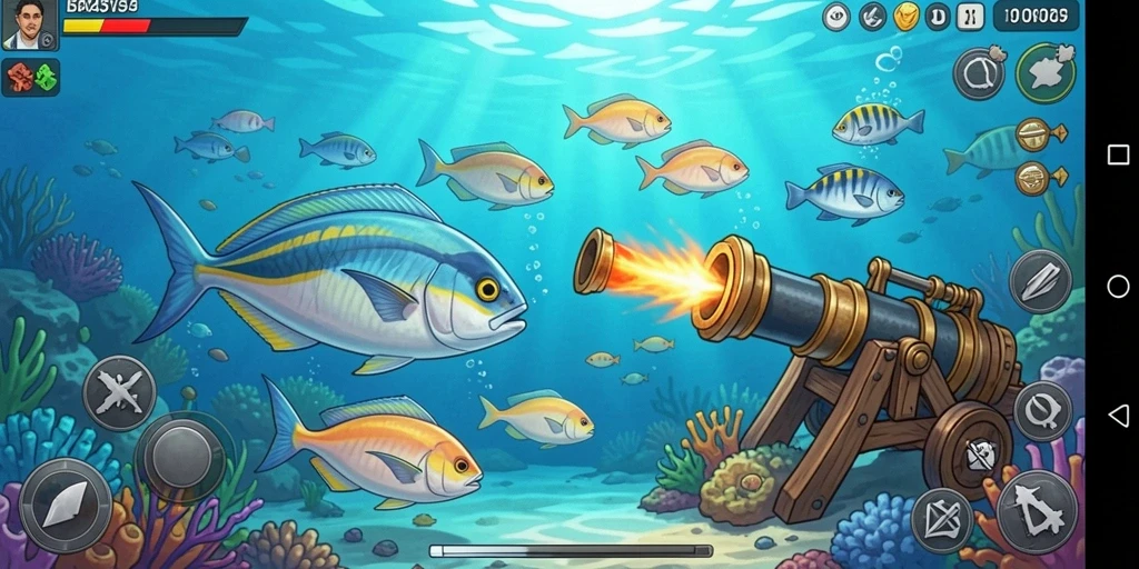 Tangkapan layar dari mode multiplayer yang seru.